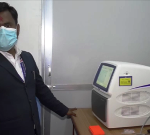 पीसीआर परीक्षण सेवा सञ्चालन भएपछि रामेछाप जिल्लावासी खुसी