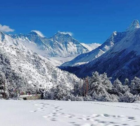सोलुखुम्बुको तापक्रम माइनस १३ डिग्री सेल्सियस