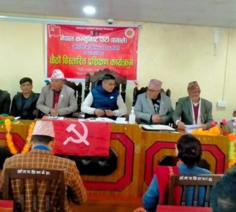 एमाले खाँडादेवी गाउँपालिका कमिटीले चुनावी अभियानलाई तीव्रता दिने
