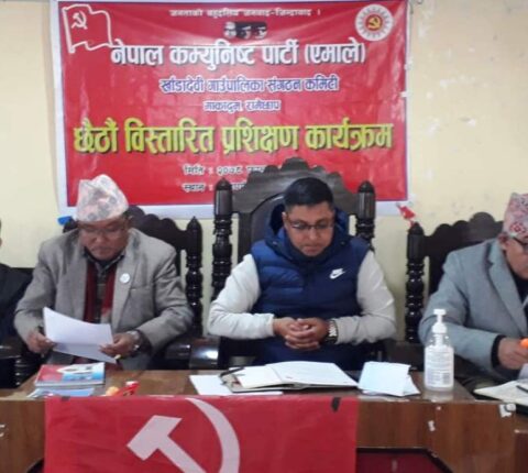 एमसीसीका बारेमा अहिले एमालेले बोल्न आवश्यक छैन : माधव ढुङ्गेल