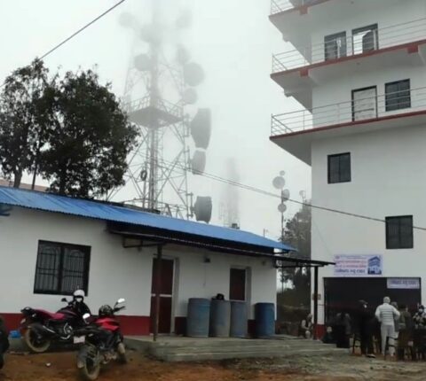 दुई वडाको सिमानामा भ्युटावर निर्माण