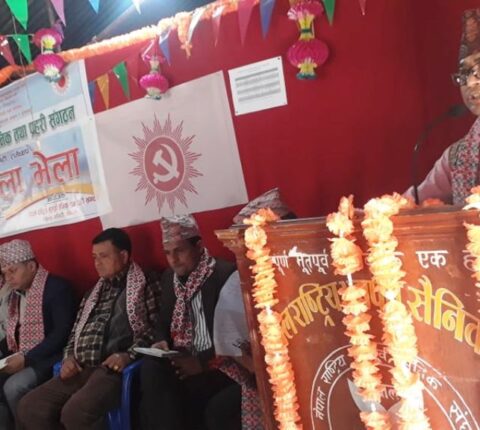 एमालेको अभियान चुनावको लागि मात्र होइन : आनन्द श्रेष्ठ