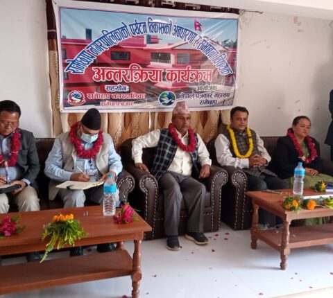 आवधिक रणनीतिक योजना अनुसार काम गर्दा रामेछाप नगरपालिका बागमती प्रदेशमा उत्कृष्ट बन्यो : नगर प्रमुख मगर