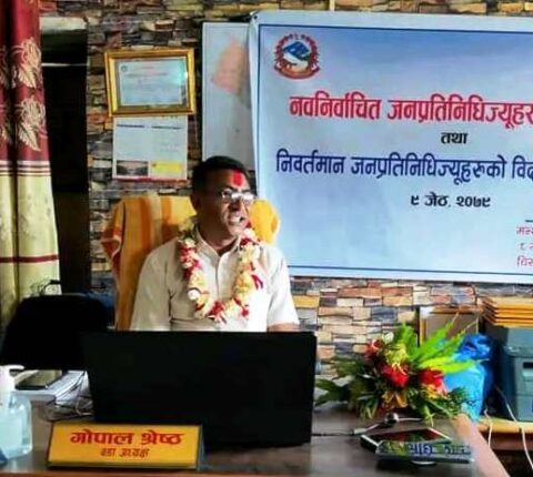 सरकारको सबैभन्दा तल्लो निकायमा बसेर नमुना काम गरौँ भन्ने छ : वडाध्यक्ष श्रेष्ठ