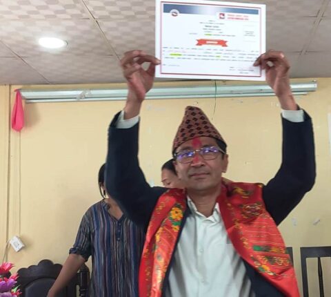 खाँडादेवी गाउँपालिका भरी सिँचाइ गर्ने नागरिकको सपनालाई सार्थक बनाउछु : अध्यक्ष श्रेष्ठ
