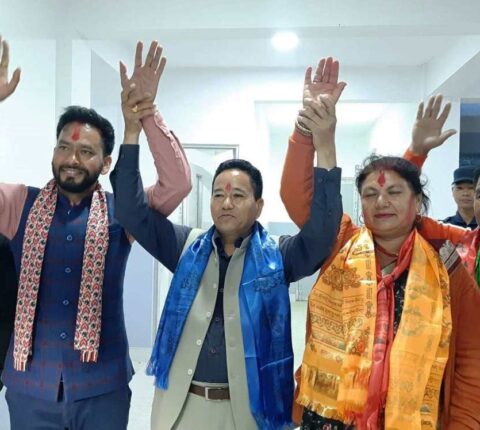 रामेछापको गोकुलगङ्गा गाउँपालिकाको अध्यक्ष र उपाध्यक्षमा काँग्रेस विजयी