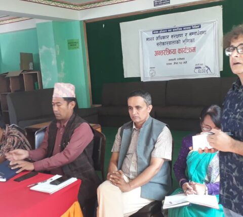 नागरिकको आवश्यकता अनुसार काम गर्न जनप्रतिनिधिलाई मानव अधिकारकर्मीको सुझाव