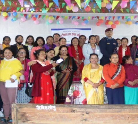 सोलुखुम्बुमा महिला तथा जनप्रतिनिधिको क्षमता अभिवृद्धि तालिम