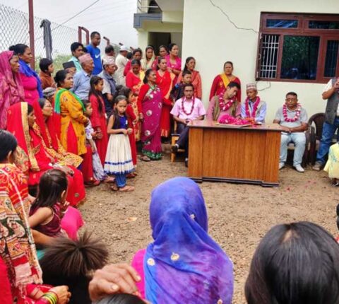 मन्थली नगरपालिका–८ चिसापानीका नागरिकलाई खानेपानीमा सहुलियत