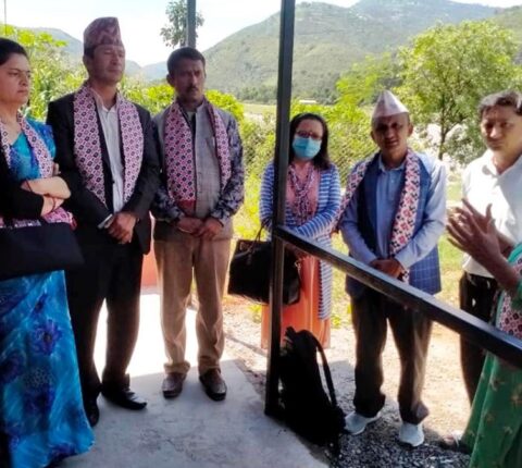 खाँडादेवी गाउँपालिका–३ मा सञ्चालित लहरे आँप प्रशोधन साझेदारी कार्यक्रमको अनुगमन