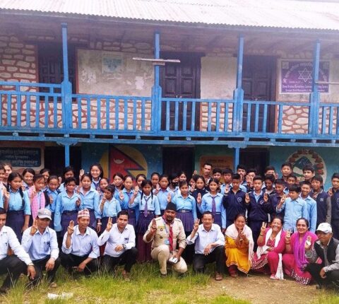 सुनापति गाउँपालिकामा स्काउटको अभिमुखीकरण अभियान