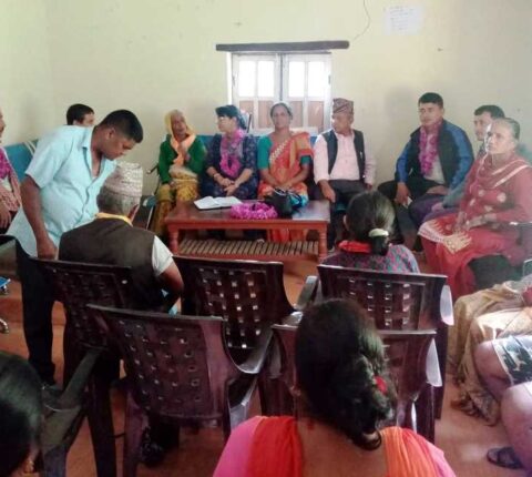 मन्थली नगरपालिका–९ पुरानागाउँमा मेलमिलाप केन्द्रको कामलाई प्रभावकारी बनाउन अन्तरक्रिया