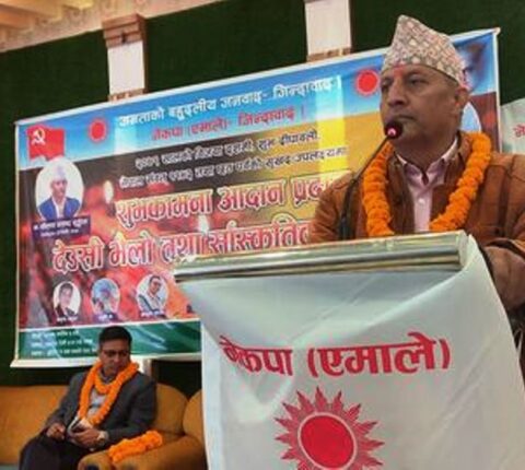 समृद्ध रामेछाप र सुखी रामेछापेली बनाउने स्पष्ट खाका एमालेसँग मात्रै छ : कैलाश ढुङ्गेल