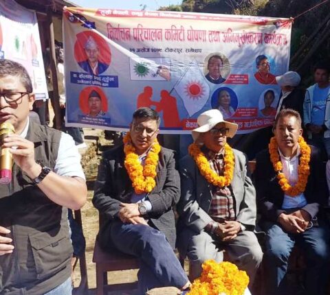 यो निर्वाचनलाई एमालेले जागरणको अभियानको रूपमा अघि बढाएको छ : आनन्द श्रेष्ठ