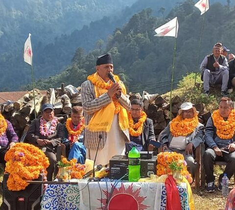 मुलुकको विकासका लागि एमालेको बहुमतको सरकार आवश्यक छ : कैलाश ढुङ्गेल