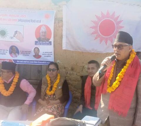 एमालेले तयार पारेको विकासको आधार गठबन्धनले अस्तव्यस्त बनायो : शान्ति पौडेल
