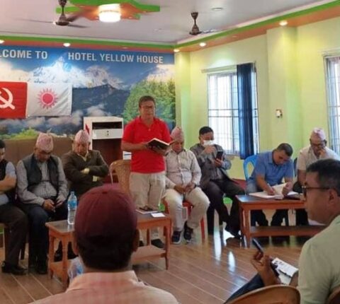 रामेछाप एमालेले तिहार अघि नै सबै पालिकामा कार्यकर्ता भेला गर्ने