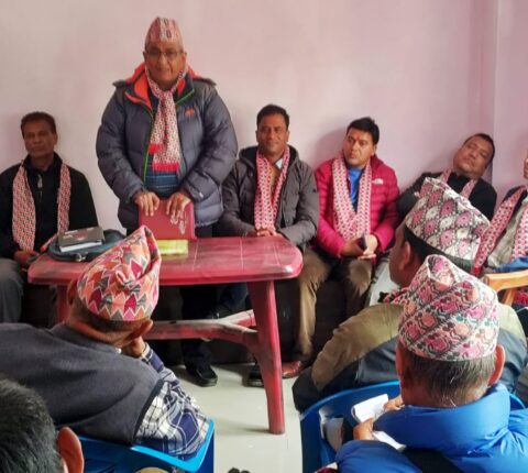 दोलखामा एमालेको मिसन ग्रासरुट अभियान