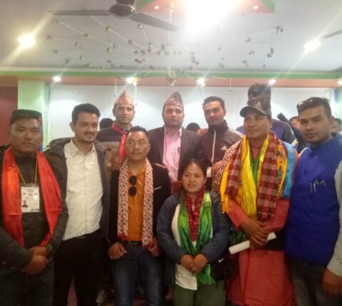 राष्ट्रिय युवा सङ्घ नेपाल रामेछापको अध्यक्षमा सुरेन्द्र कार्की