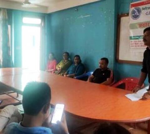 जिपी कोइराला फाउन्डेसन रामेछापले दही चिउरा खाएर धान दिवस मनायो