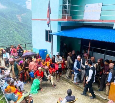 वडा कार्यालयले प्रदान गरेको सामान बुझ्न अस्वीकार