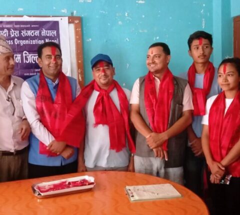 समाजवादी प्रेस सङ्गठन रामेछापको अध्यक्षमा कैलाश खत्री चयन