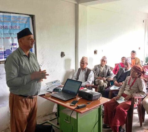 खाँडादेवी गाउँपालिकामा ७ दिने माहुरी पालन तालिम सम्पन्न