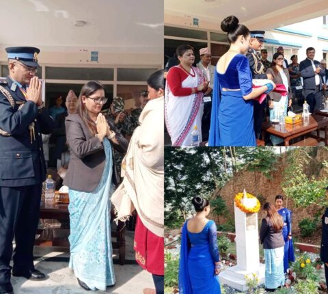 ६८ औँ प्रहरी दिवसमा रामेछापमा श्रद्धाञ्जली कार्यक्रम : ५ जना विद्यार्थी पुरस्कृत, उत्कृष्ट काम गर्ने १४ प्रहरी सम्मानित