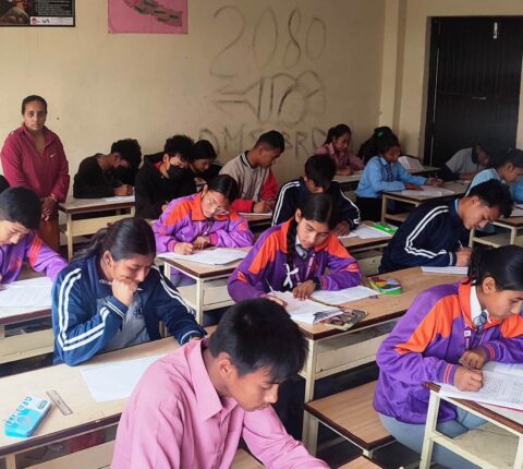 विद्यार्थीको आत्मविश्वास र लेखन अभ्यास बढाउन संयुक्त अभ्यास परीक्षा