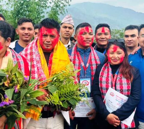 एमाले लिखुतामाकोशी गाउँपालिका अध्यक्षमा केशर बहादुर पौडेल निर्वाचित