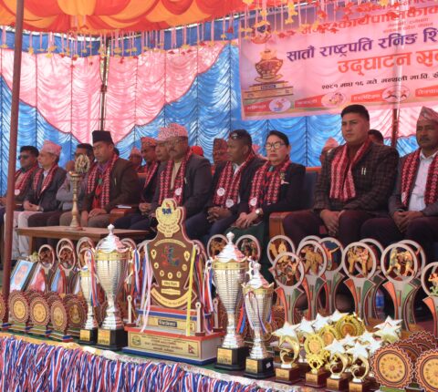 मन्थलीमा ७ औँ मन्थली नगर स्तरीय राष्ट्रपति रनिङ शिल्ड प्रतियोगिता सुरु