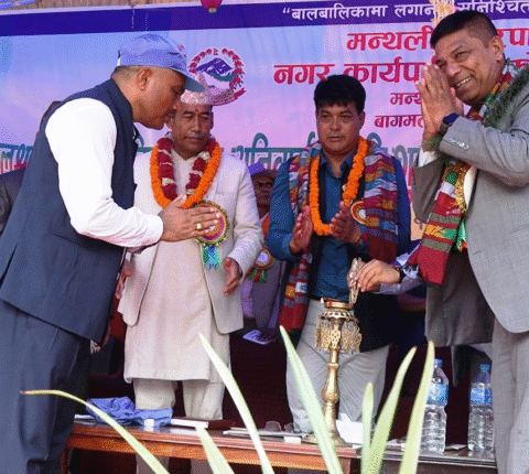 रामेछापको मन्थली नगर जिल्लाको पहिलो र प्रदेशको ११ औँ बालमैत्री पालिका बन्यो