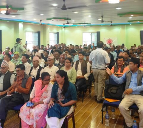 संविधान र लोकतन्त्रको रक्षा गर्ने एमाले रामेछापको दृढ प्रतिबद्धता