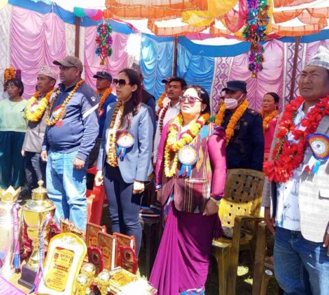 रामेछाको भुजीमा २७ औँ भुजी लिग फुटबल प्रतियोगिता सुरु
