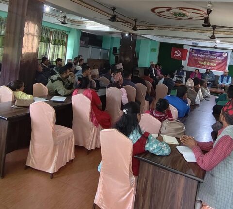 जनशक्ति सडकमा उतार्दै एमाले रामेछाप, मन्थलीमा ऐतिहासिक र्‍यालीको तयारी