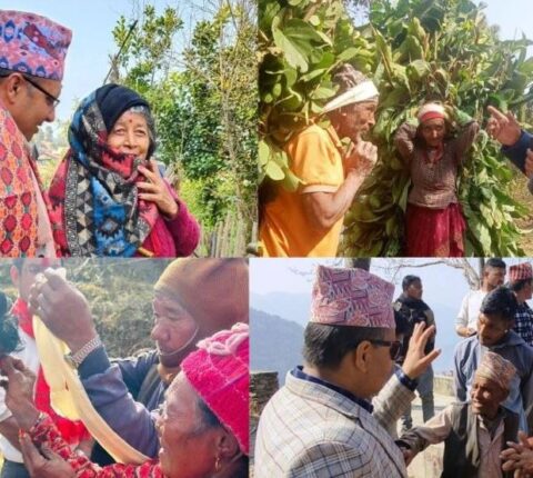 रामेछापमा उम्मेदवारहरूको चुनावी अभियान तीव्र, साना बैठकदेखि खेतबारीसम्म मत माग्दै
