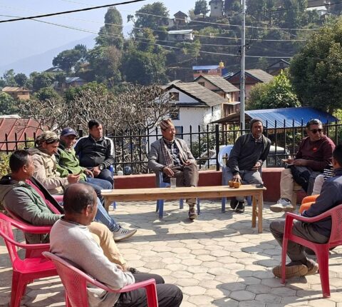 मन्थली नगरपालिका–८ चिसापानीमा बाली जोगाउन बाँदर नियन्त्रण अभियान