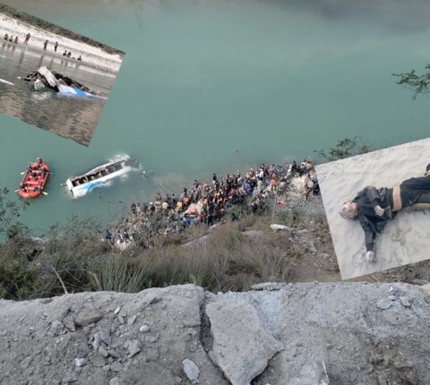 तामाकोशी बस दुर्घटना : बेपत्ता तीनमध्ये एक जनाको शव फेला