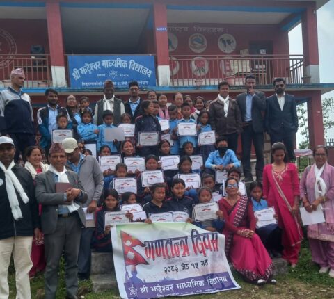 धोबीमा बालप्रतिभाको बहार, गणतन्त्र दिवसमा विद्यार्थीको कला र क्षमताले जित्यो मन