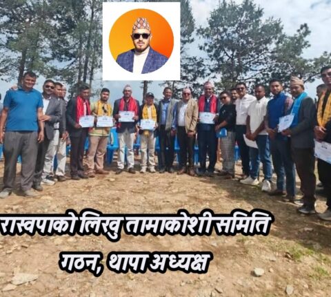 रास्वपाको लिखु तामाकोशी समिति गठन; थापा सभापति
