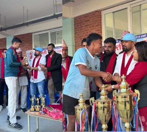 खसि कपको उपाधि समाजसेवी युवा क्लबलाई